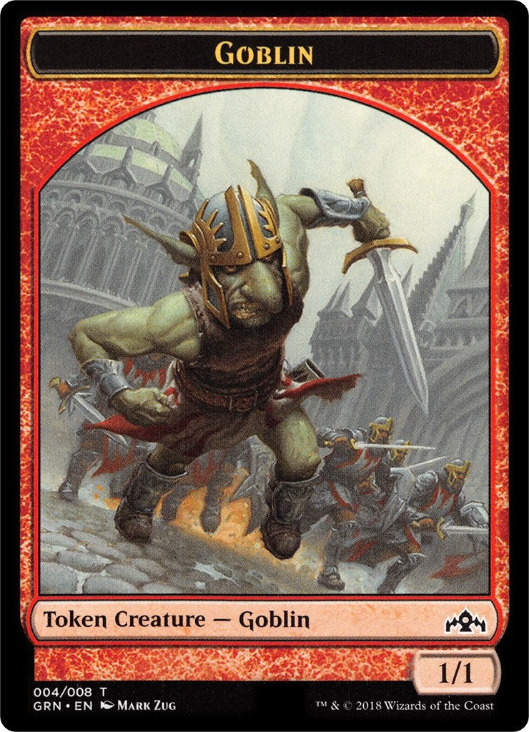 Image for Goblin // Soldier (006) Double-Sided Token (Guilds of Ravnica: Guild Kits) (4 // 6) - Magic: The Gathering