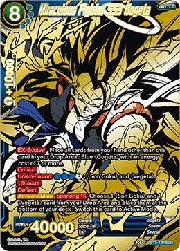 Image for Miraculous Fighter SS3 Gogeta (Miraculous Revival) (BT5-120) - Dragon Ball Super: Masters