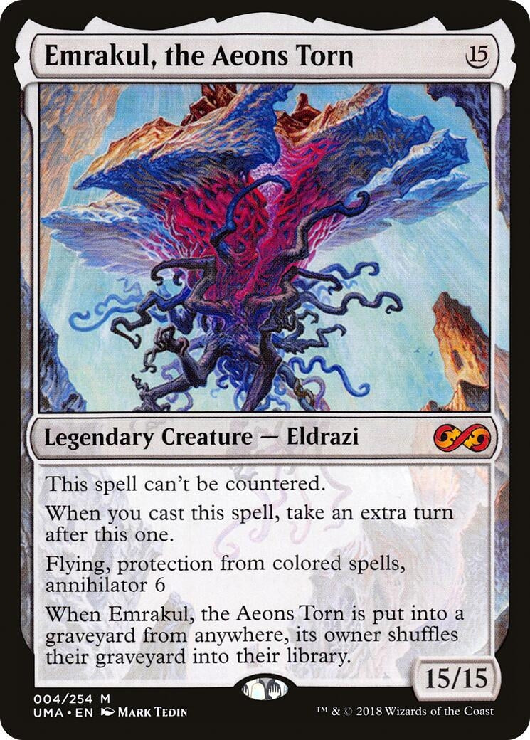 Image for Emrakul, the Aeons Torn (Ultimate Masters) (4) - Magic: The Gathering