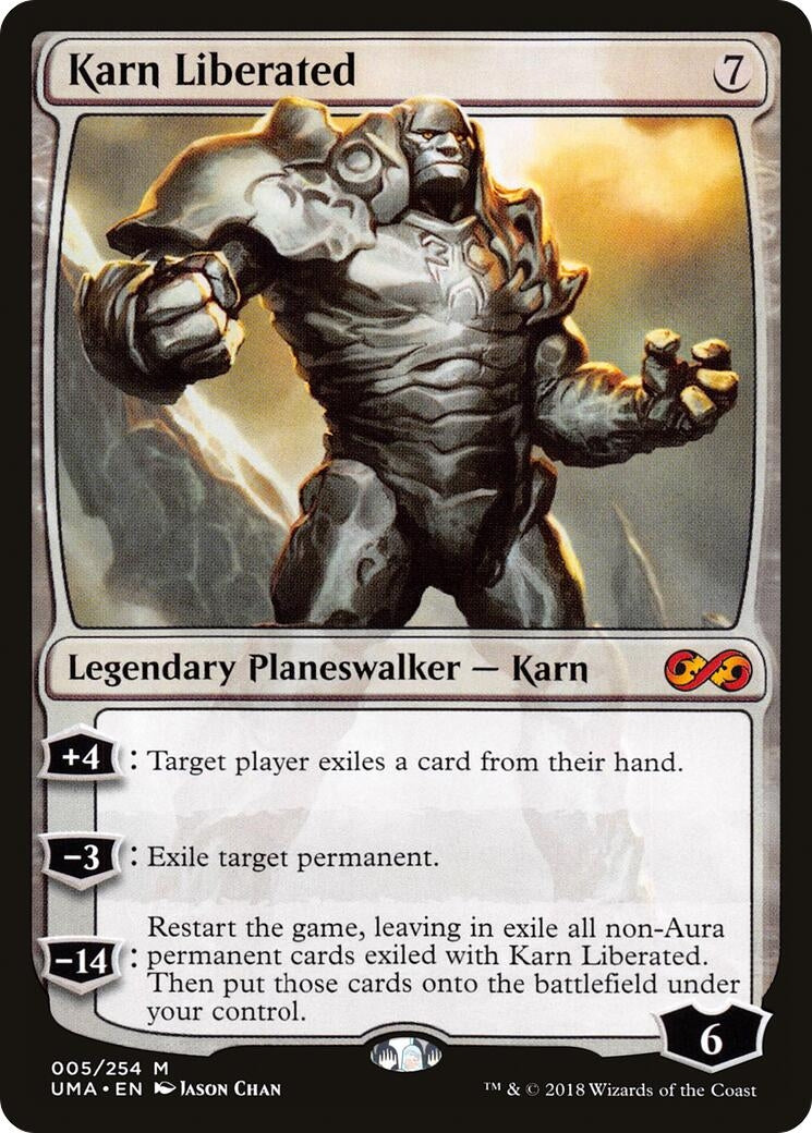 Image for Karn Liberated (Ultimate Masters) (5) - Magic: The Gathering