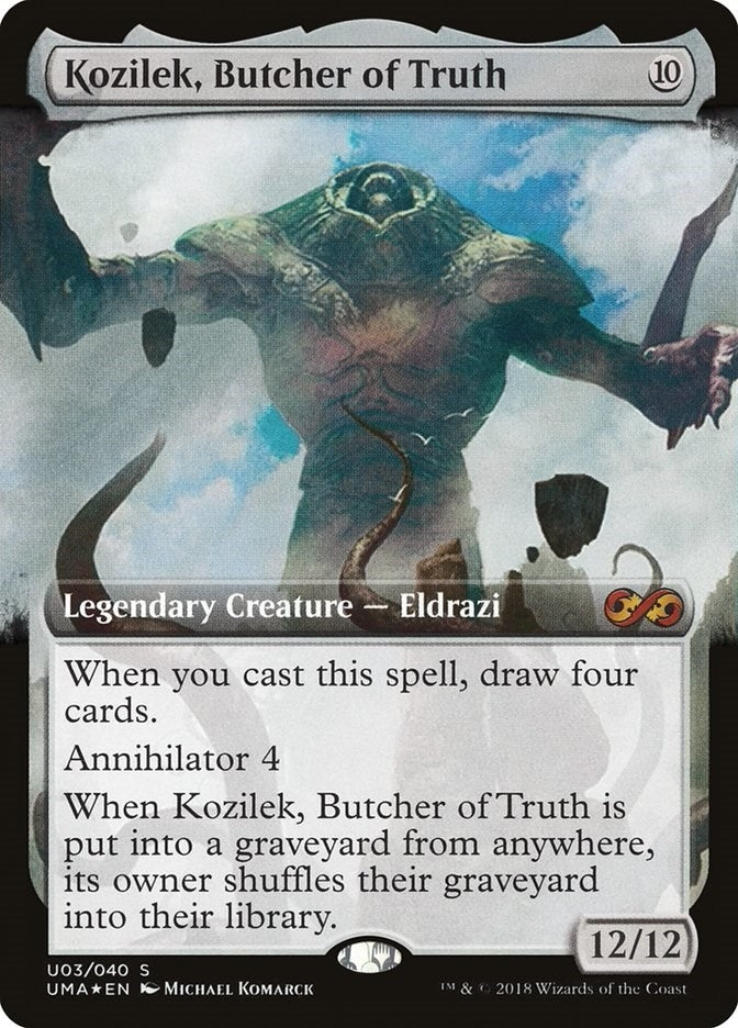 Image for Kozilek, Butcher of Truth (Ultimate Masters: Box Toppers) (U03) - Magic: The Gathering