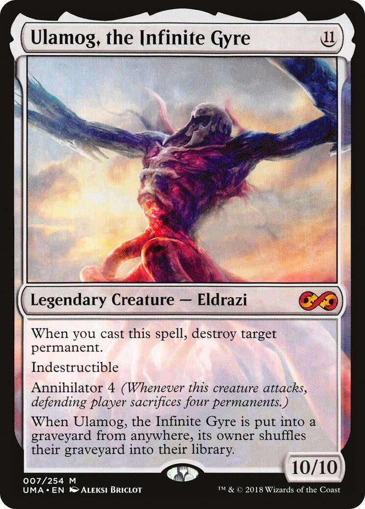 Image for Ulamog, the Infinite Gyre (Ultimate Masters) (7) - Magic: The Gathering