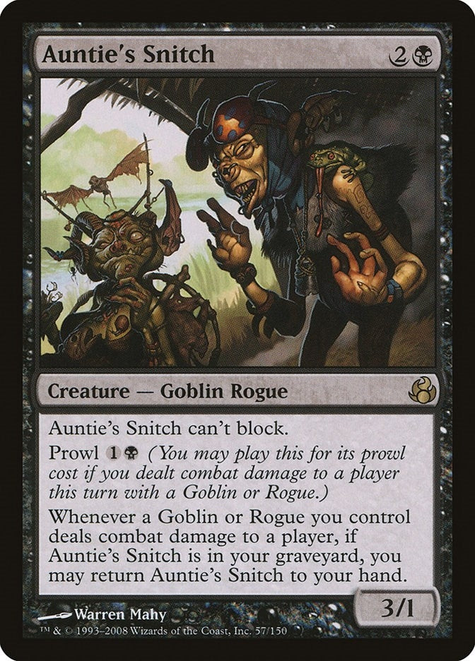 Image for Auntie's Snitch (Morningtide) (57) - Magic: The Gathering