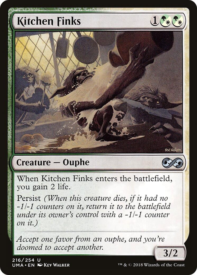Image for Kitchen Finks (Ultimate Masters) (216) - Magic: The Gathering