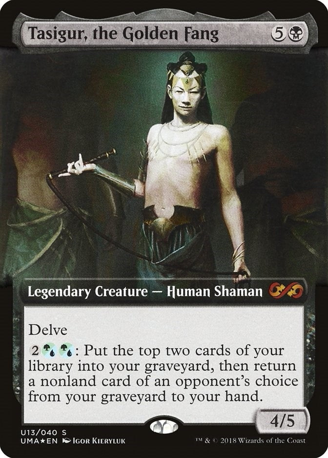 Image for Tasigur, the Golden Fang (Ultimate Masters: Box Toppers) (U13) - Magic: The Gathering