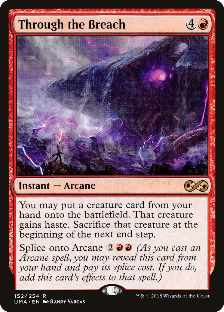 Image for Through the Breach (Ultimate Masters) (152) - Magic: The Gathering