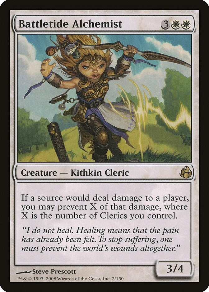Image for Battletide Alchemist (Morningtide) (2) - Magic: The Gathering