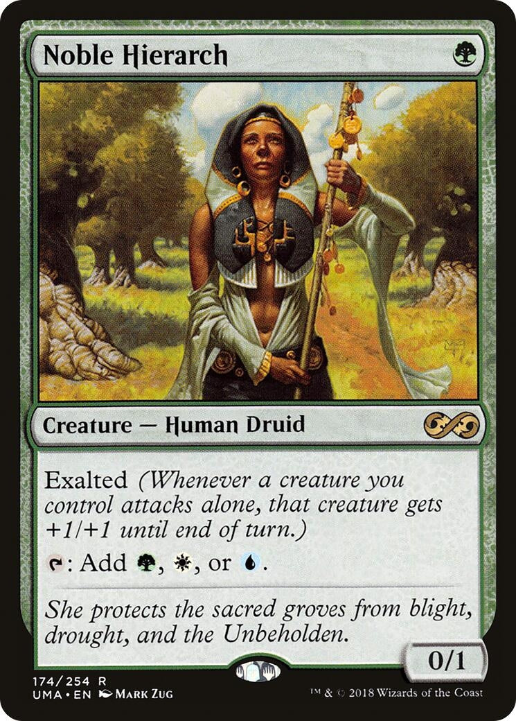 Image for Noble Hierarch (Ultimate Masters) (174) - Magic: The Gathering