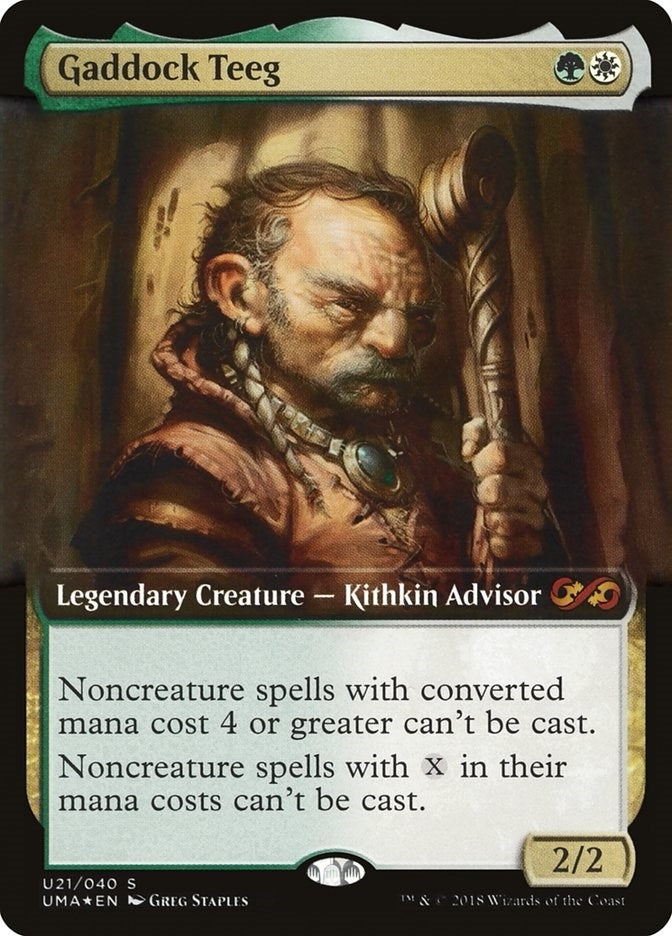 Image for Gaddock Teeg (Ultimate Masters: Box Toppers) (U21) - Magic: The Gathering