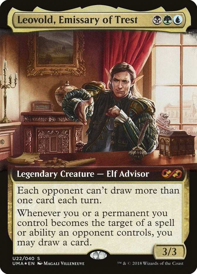 Image for Leovold, Emissary of Trest (Ultimate Masters: Box Toppers) (U22) - Magic: The Gathering