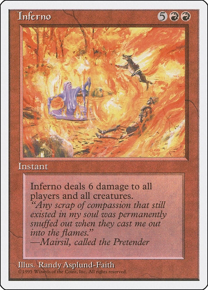 Image for Inferno (Fourth Edition) - Magic: The Gathering