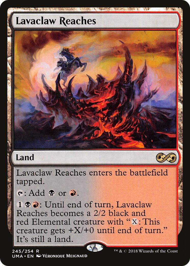 Image for Lavaclaw Reaches (Ultimate Masters) (245) - Magic: The Gathering