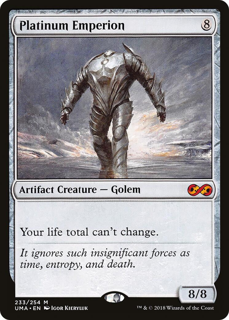 Image for Platinum Emperion (Ultimate Masters) (233) - Magic: The Gathering