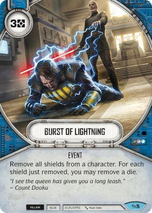 Image for Burst of Lightning (Across the Galaxy) (5) - Star Wars: Destiny