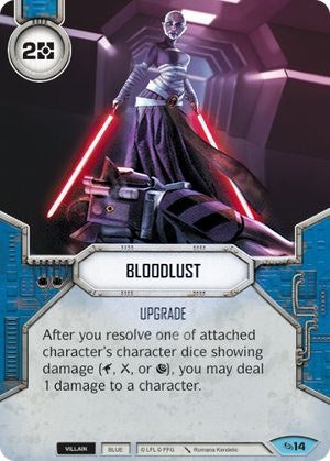 Image for Bloodlust (Across the Galaxy) (14) - Star Wars: Destiny