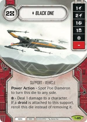 Image for Black One (Across the Galaxy) (85) - Star Wars: Destiny