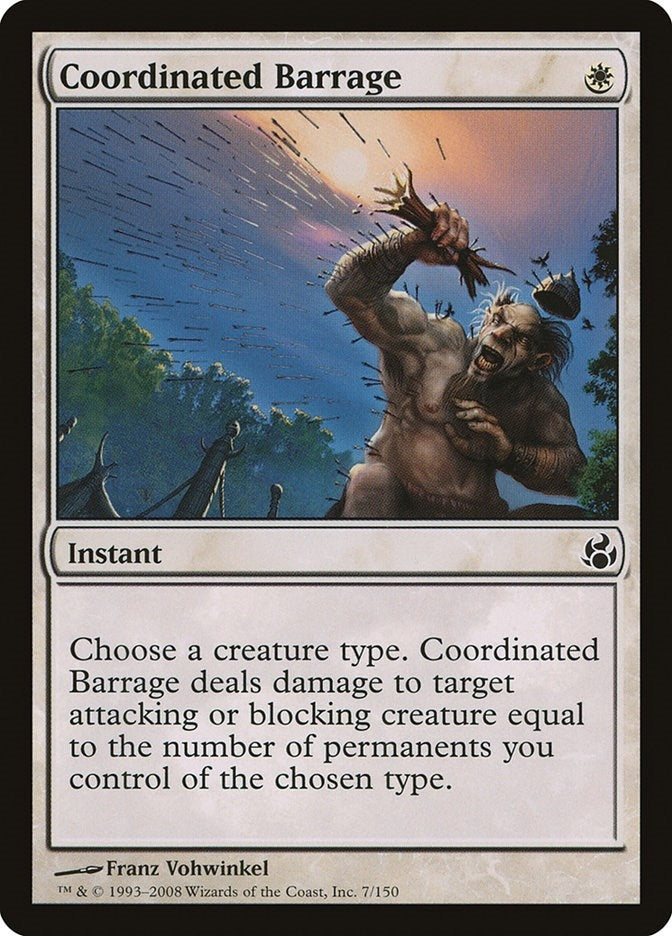 Image for Coordinated Barrage (Morningtide) (7) - Magic: The Gathering