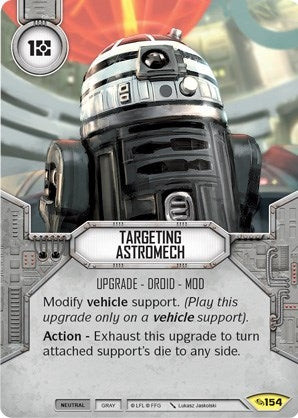 Image for Targeting Astromech (Across the Galaxy) (154) - Star Wars: Destiny
