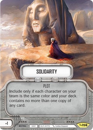 Image for Solidarity (Across the Galaxy) (156) - Star Wars: Destiny