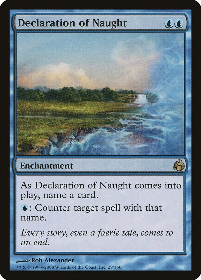 Image for Declaration of Naught (Morningtide) (29) - Magic: The Gathering