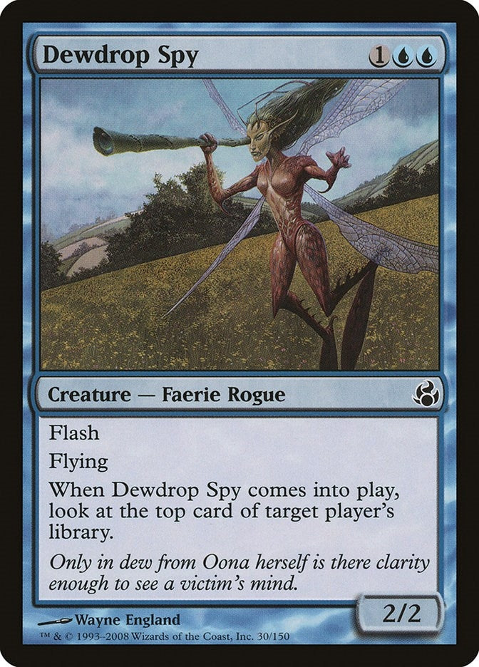 Image for Dewdrop Spy (Morningtide) (30) - Magic: The Gathering