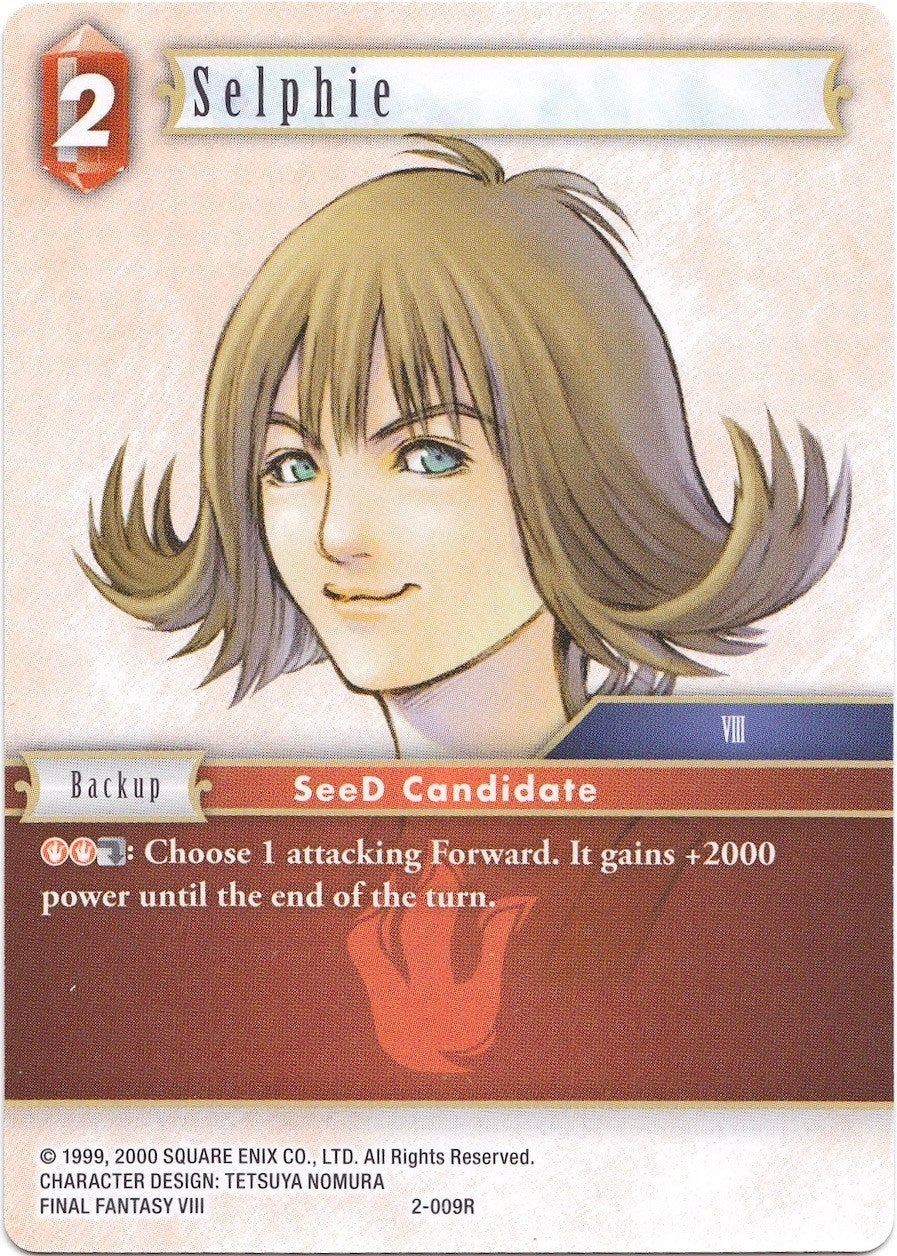 Image for Selphie - 2-009R (Deck Exclusive Cards) (2-009R) - Final Fantasy TCG