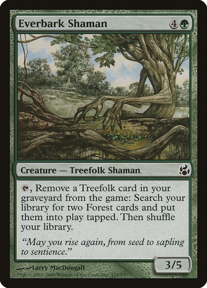Image for Everbark Shaman (Morningtide) (121) - Magic: The Gathering