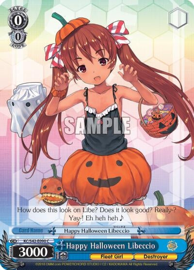 Image for Happy Halloween Libeccio (KanColle: Arrival! Reinforcement Fleets from Europe!) (KC/S42-E090 C) - Weiss Schwarz