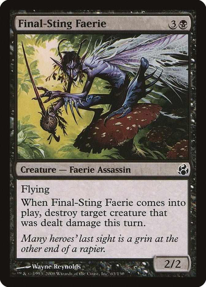 Image for Final-Sting Faerie (Morningtide) (63) - Magic: The Gathering
