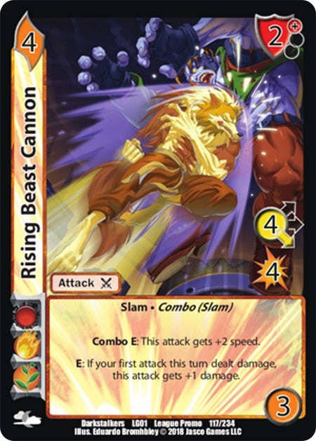 Image for Rising Beast Cannon (Capcom Casual League Kit) (117) - UniVersus
