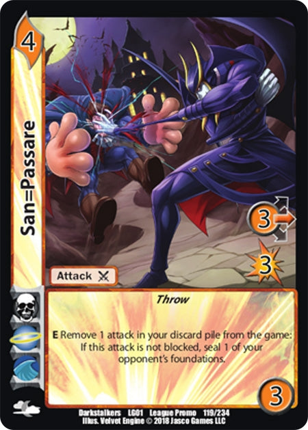 Image for San=Passare (Capcom Casual League Kit) (119) - UniVersus