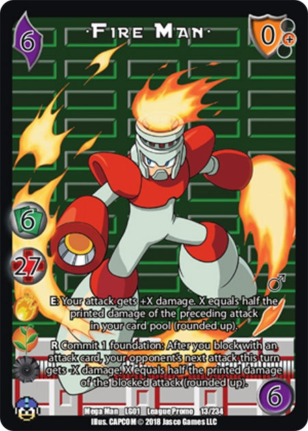 Image for Fire Man* (Capcom Casual League Kit) (13) - UniVersus