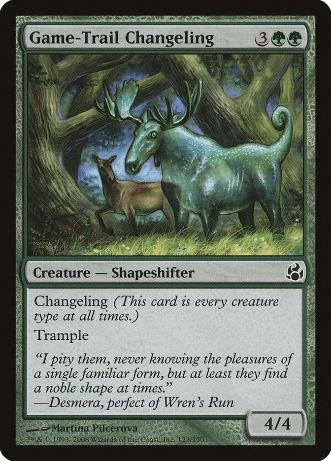 Image for Game-Trail Changeling (Morningtide) - Magic: The Gathering