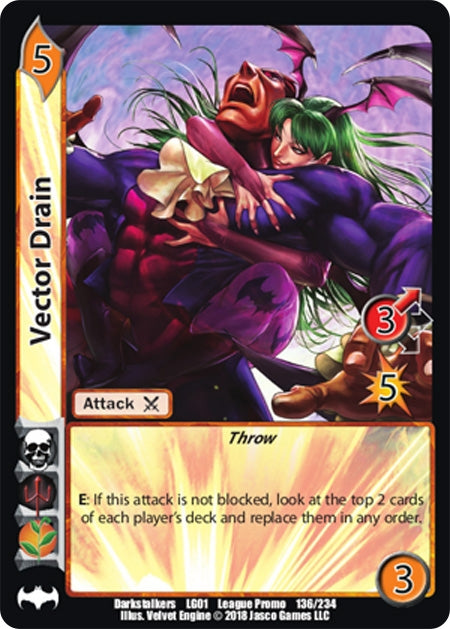 Image for Vector Drain (Capcom Casual League Kit) (136) - UniVersus