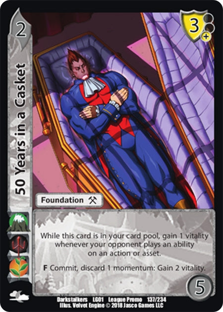 Image for 50 Years in a Casket (Capcom Casual League Kit) (137) - UniVersus