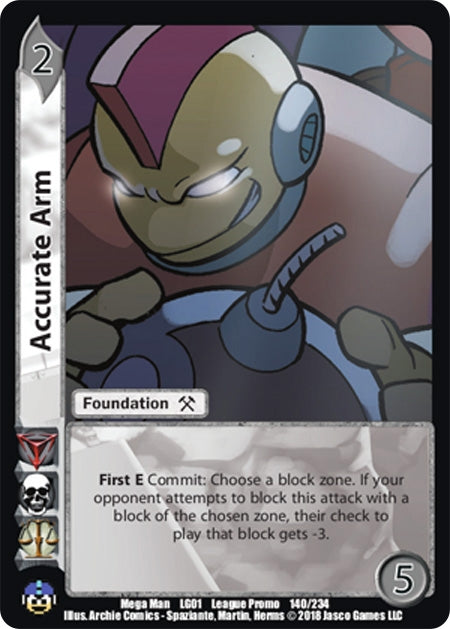 Image for Accurate Arm (Capcom Casual League Kit) (140) - UniVersus