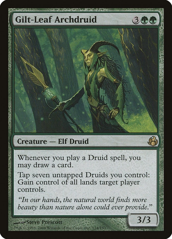 Image for Gilt-Leaf Archdruid (Morningtide) (124) - Magic: The Gathering