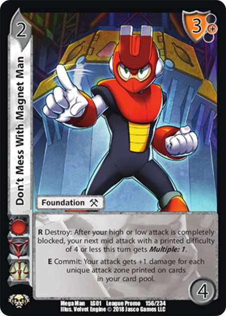 Image for Don't Mess With Magnet Man (Capcom Casual League Kit) (156) - UniVersus