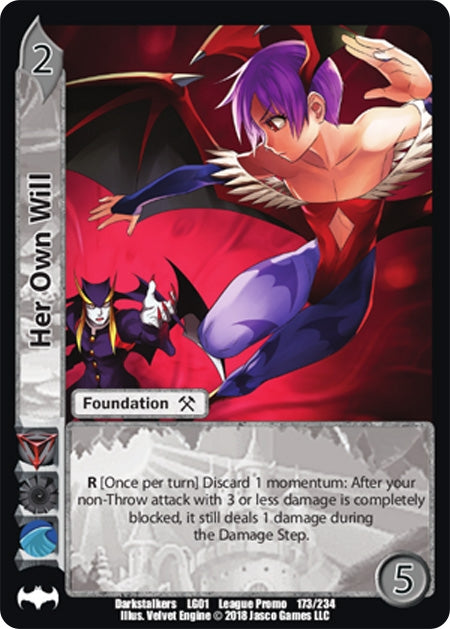 Image for Her Own Will (Capcom Casual League Kit) (173) - UniVersus