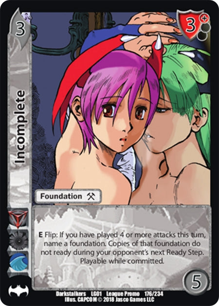 Image for Incomplete (Capcom Casual League Kit) (176) - UniVersus