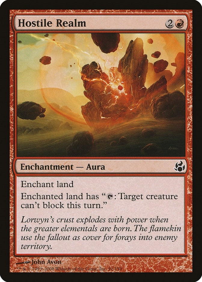 Image for Hostile Realm (Morningtide) (91) - Magic: The Gathering