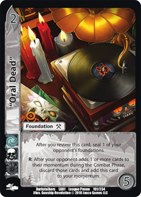 Image for “Oral Dead“ (Capcom Casual League Kit) (191) - UniVersus