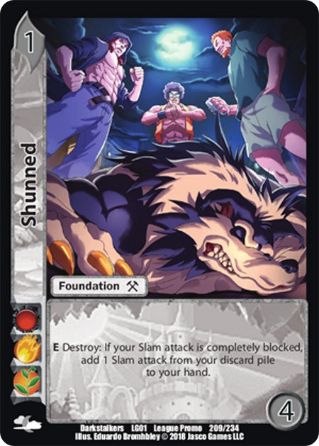 Image for Shunned (Capcom Casual League Kit) (209) - UniVersus