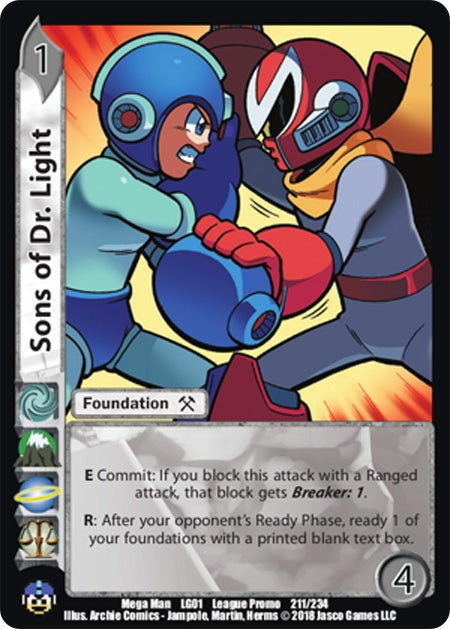 Image for Sons of Dr. Light (Capcom Casual League Kit) (211) - UniVersus