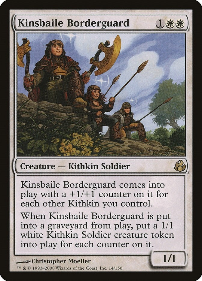 Image for Kinsbaile Borderguard (Morningtide) (14) - Magic: The Gathering