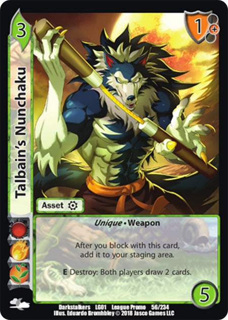 Image for Talbain's Nunchaku (Capcom Casual League Kit) (56) - UniVersus