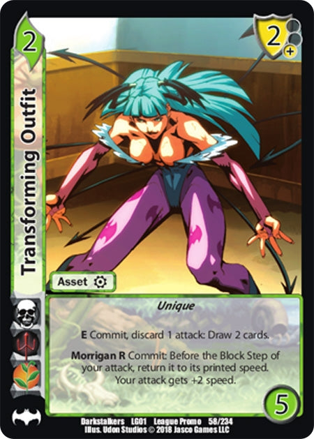 Image for Transforming Outfit (Capcom Casual League Kit) (58) - UniVersus