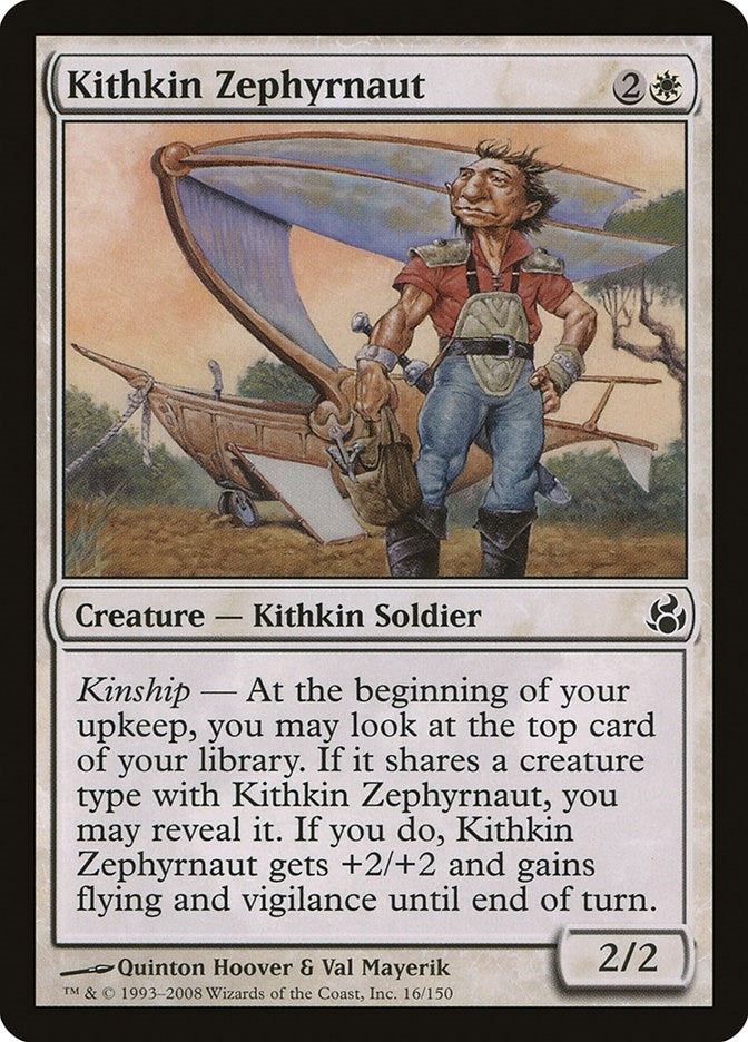 Image for Kithkin Zephyrnaut (Morningtide) (16) - Magic: The Gathering