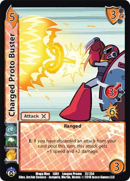 Image for Charged Proto Buster (Capcom Casual League Kit) (72) - UniVersus