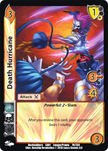 Image for Death Hurricane (Capcom Casual League Kit) (79) - UniVersus